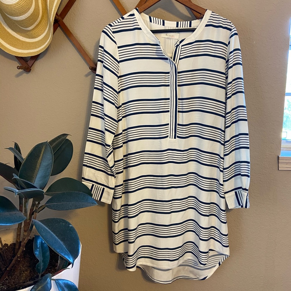 Two by Vince Camuto Long Sleeve T-Shirt Dress